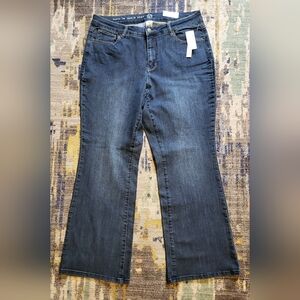 Dressbarn W62 Classic Fit Boot Cut Jeans